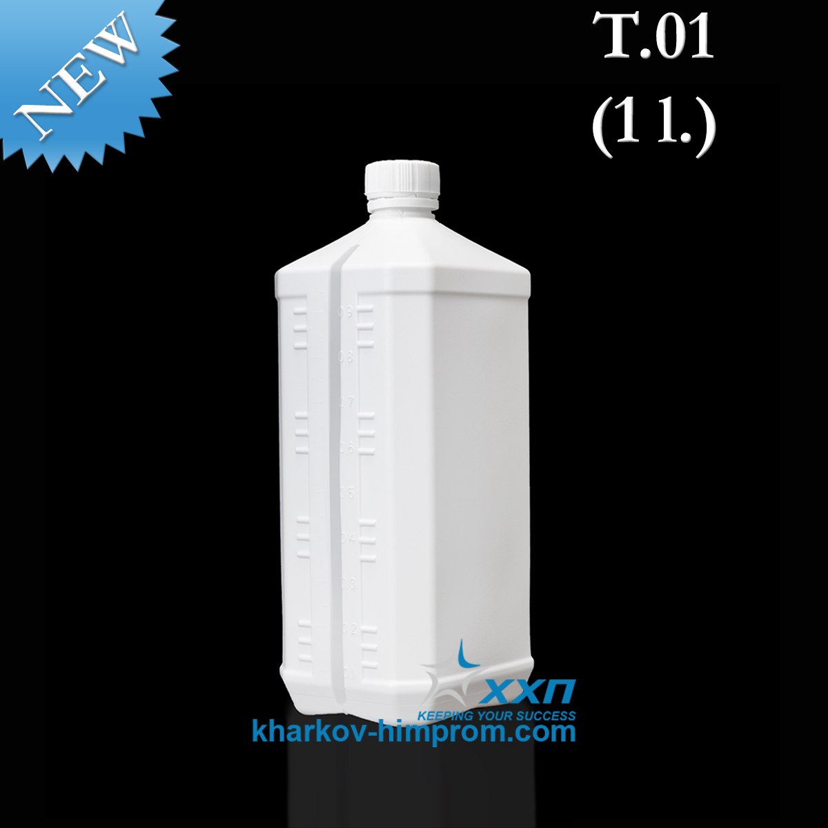 T.01 bottle  with  28 mm neck.